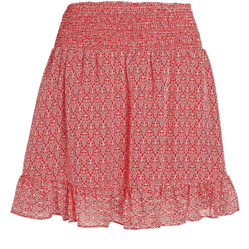 Intermix Rena Printed Ruffle Mini Skirt Size S
